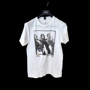 Haim Sister Sister Sister Tour Tshirt 2018 Medium White Distressed Band Girls TV